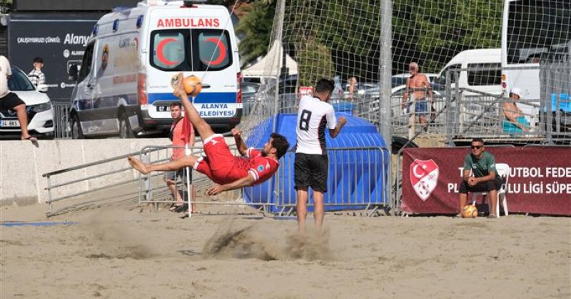Türkiye plaj futbolu ligi süper finalleri başladı