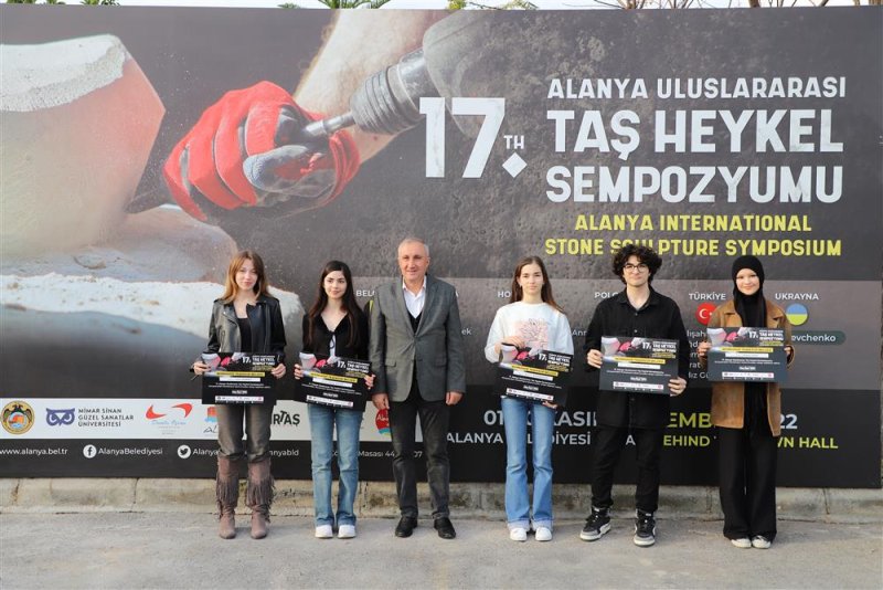 17. alanya uluslararası taş heykel sempozyumu sona erdi