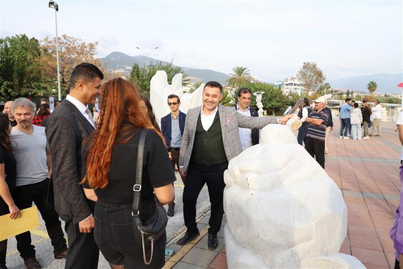 17. alanya uluslararası taş heykel sempozyumu sona erdi