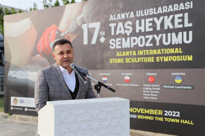 17. alanya uluslararası taş heykel sempozyumu sona erdi