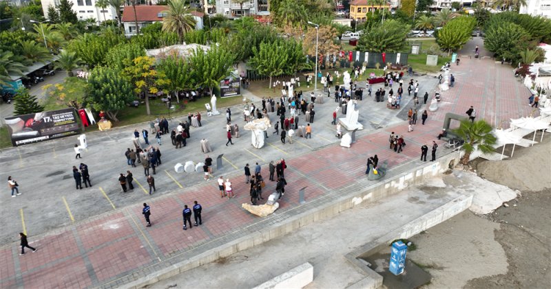 17. alanya uluslararası taş heykel sempozyumu sona erdi