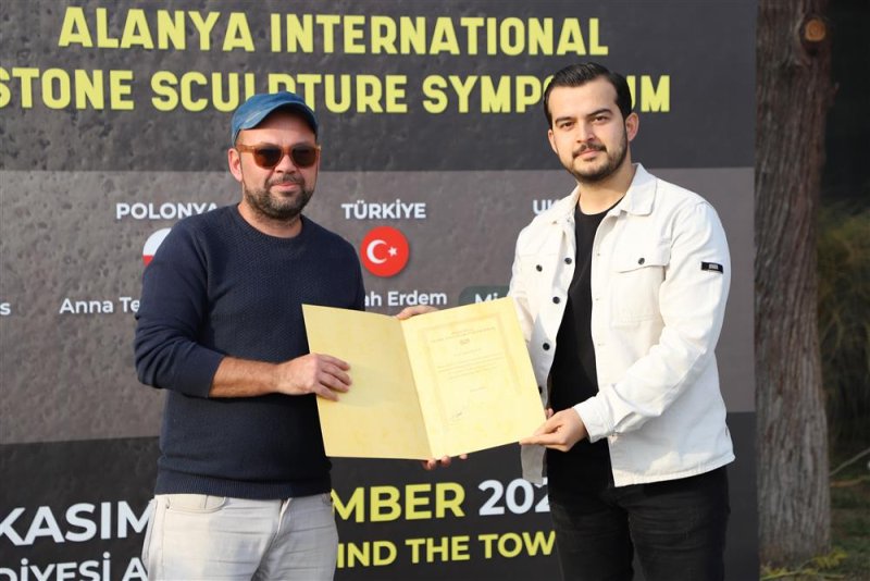 17. alanya uluslararası taş heykel sempozyumu sona erdi