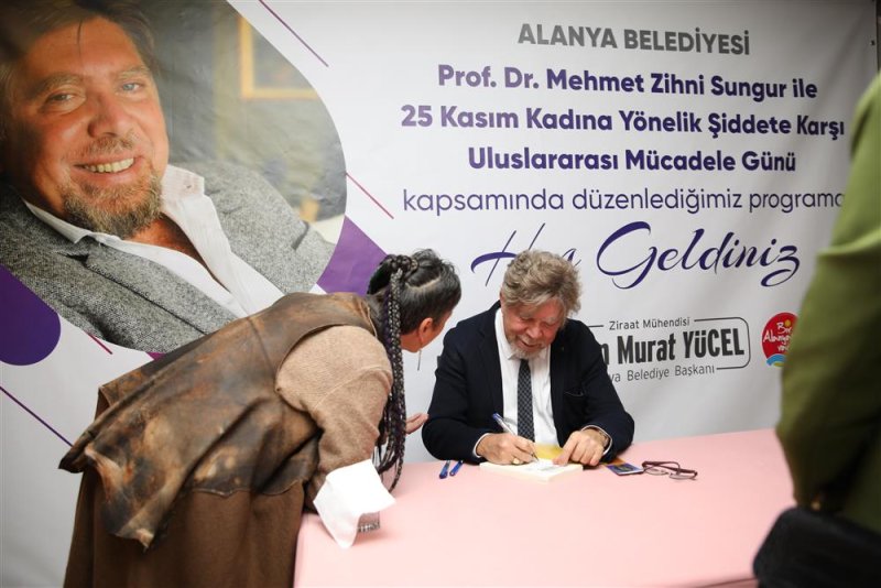 Alanya belediyesi’nden 25 kasım’a özel seminer ve sergi