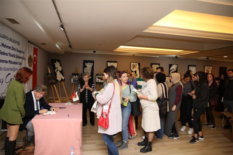 Alanya belediyesi’nden 25 kasım’a özel seminer ve sergi