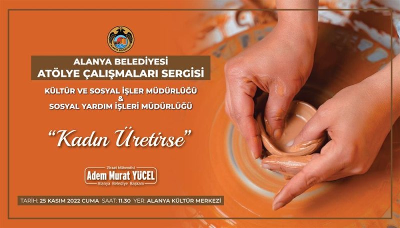 Alanya belediyesi’nden 25 kasım’a özel sergi ve seminer
