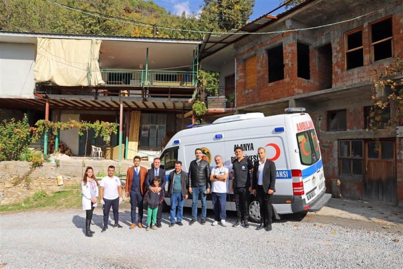 Alanya belediyesi’nin kırsalda sağlık hizmetleri devam ediyor