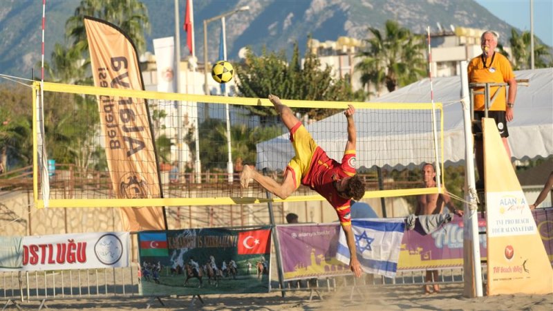 Footvolley dünya kulüpler kupası alanya’da