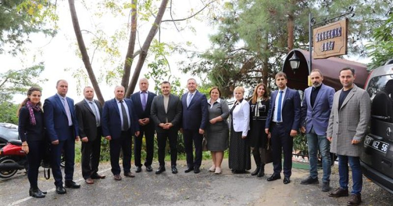 Gagavuz belediyeler birliği heyeti’nden alanya ziyareti