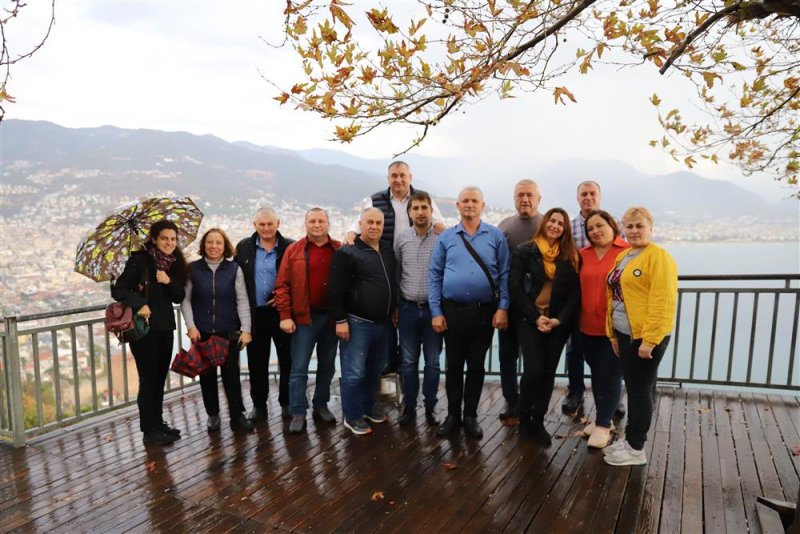 Gagavuz belediyeler birliği heyeti’nden alanya ziyareti