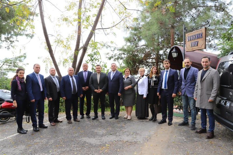 Gagavuz belediyeler birliği heyeti’nden alanya ziyareti