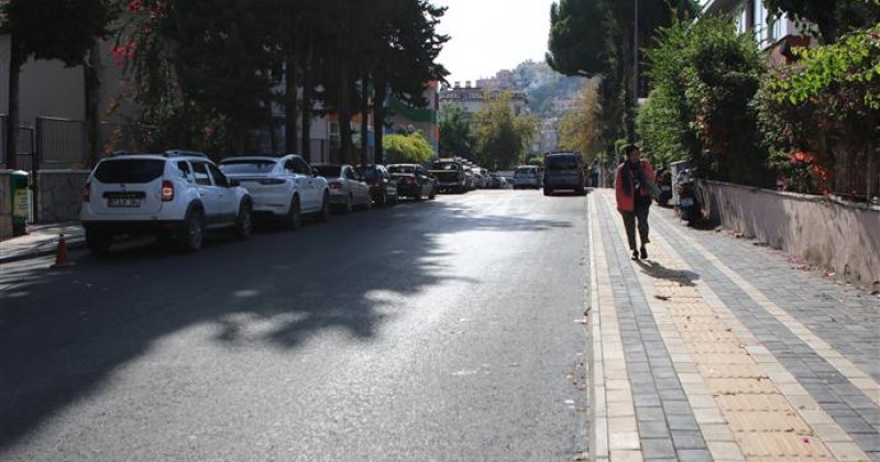 Kültür caddesi sil baştan yenilendi