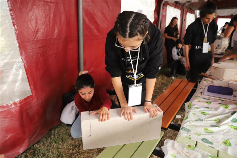 Türkler güzel sanatlar lisesi öğrencilerinden heykel sempozyumuna ziyaret