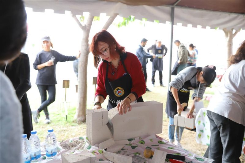 Türkler güzel sanatlar lisesi öğrencilerinden heykel sempozyumuna ziyaret