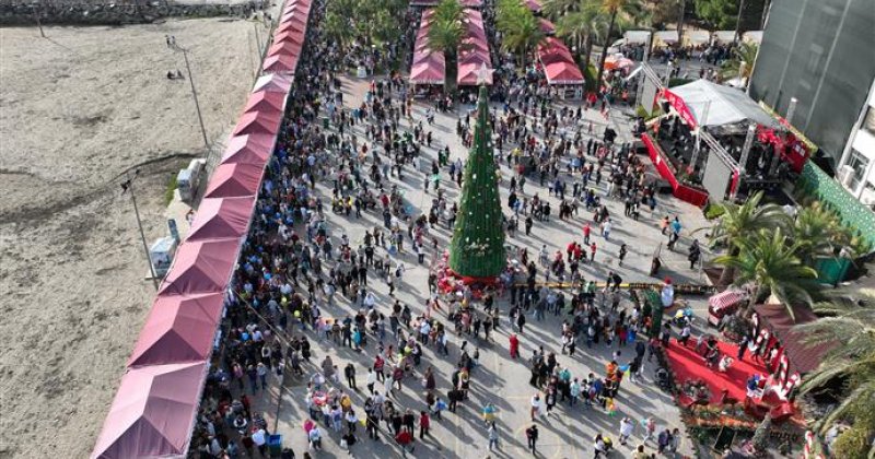12. alanya uluslararası yeni yıl pazarı rekor katılım ile gerçekleştirildi