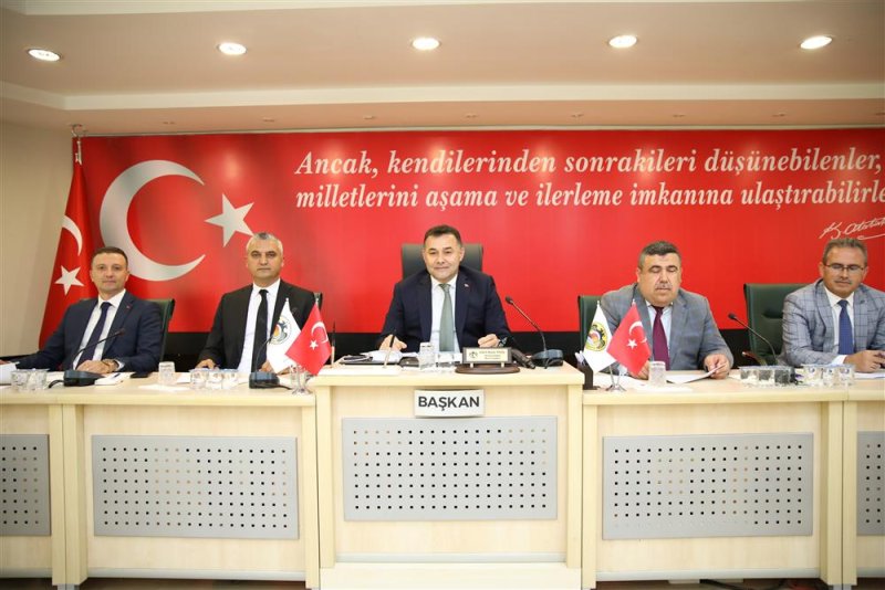 2022 yılının son meclis toplantısı gerçekleştirildi alanya’ya millet bahçesi yapılacak