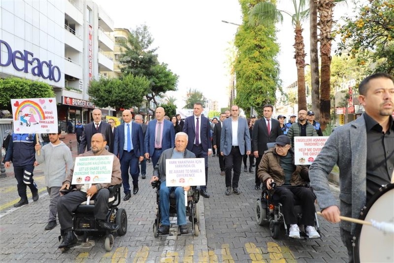 3 aralık dünya engelliler günü’ne özel sevgi yürüyüşü