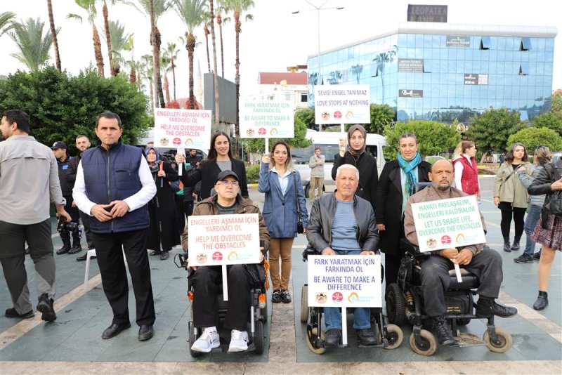 3 aralık dünya engelliler günü’ne özel sevgi yürüyüşü