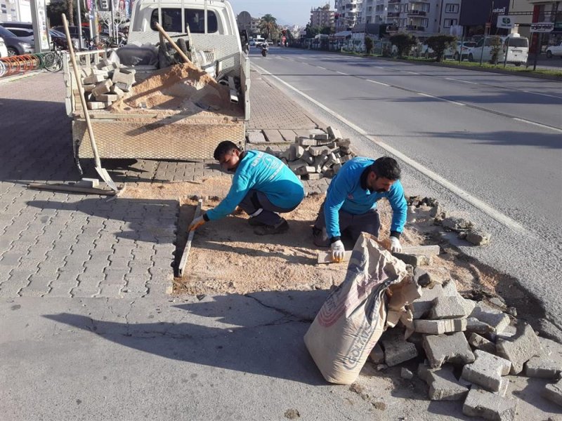 Alanya belediyesi alt ve üst yapı çalışmalarına devam ediyor