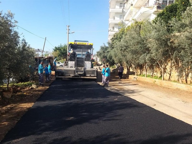 Alanya belediyesi alt ve üst yapı çalışmalarına devam ediyor