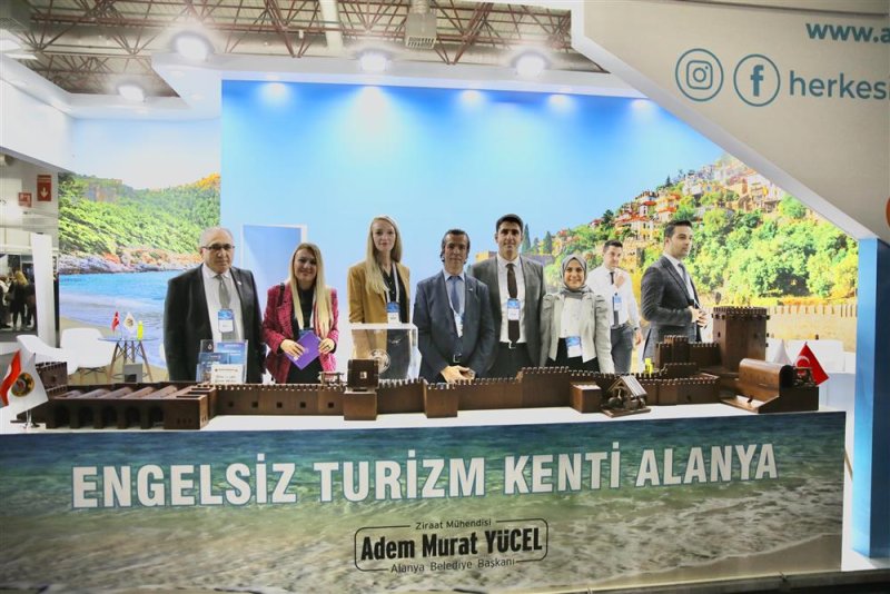 Alanya belediyesi engelsiz yaşam fuarı’nda