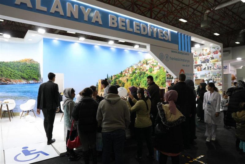 Engelsiz yaşam fuarı’na alanya damgası