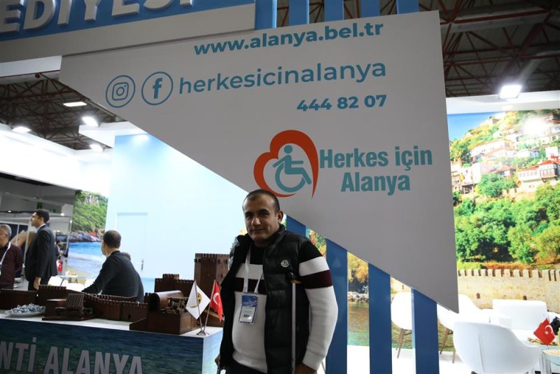 Engelsiz yaşam fuarı’na alanya damgası