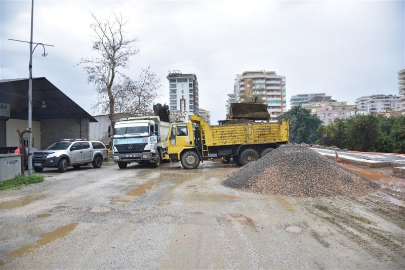 Kestel isa küçülmez caddesi yenileniyor