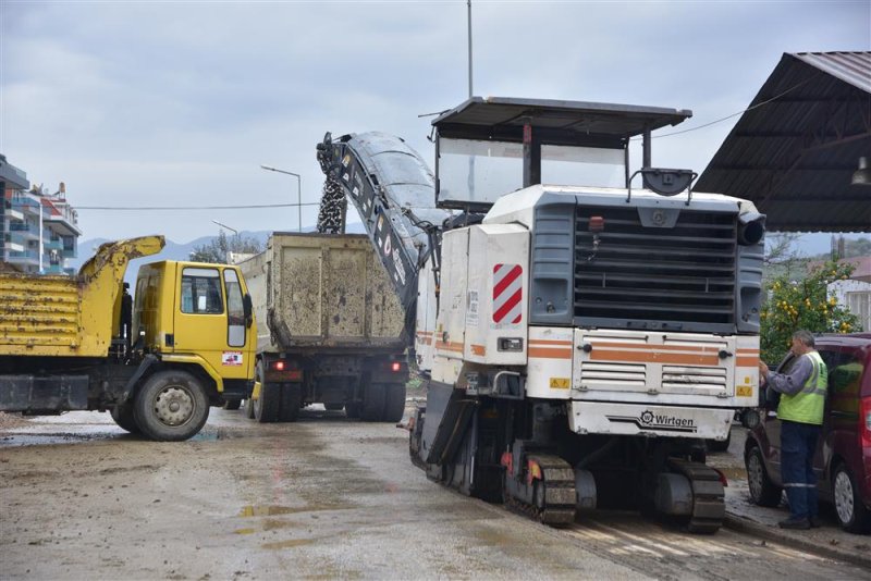 Kestel isa küçülmez caddesi yenileniyor