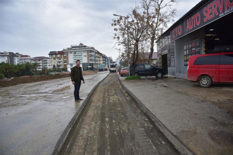 Kestel isa küçülmez caddesi yenileniyor