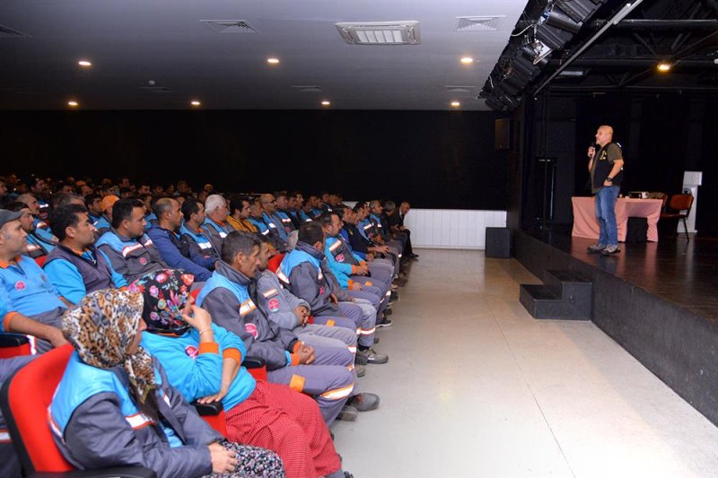 Alanya belediye personeline trafik, şüpheli paket ve şahıs eğitimi