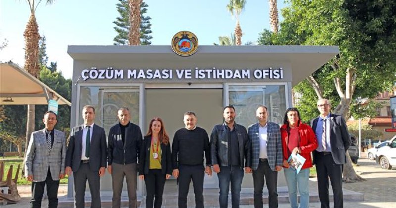 Alanya belediyesi çözüm masası ve istihdam ofisi mahmutlar’da hizmete girdi