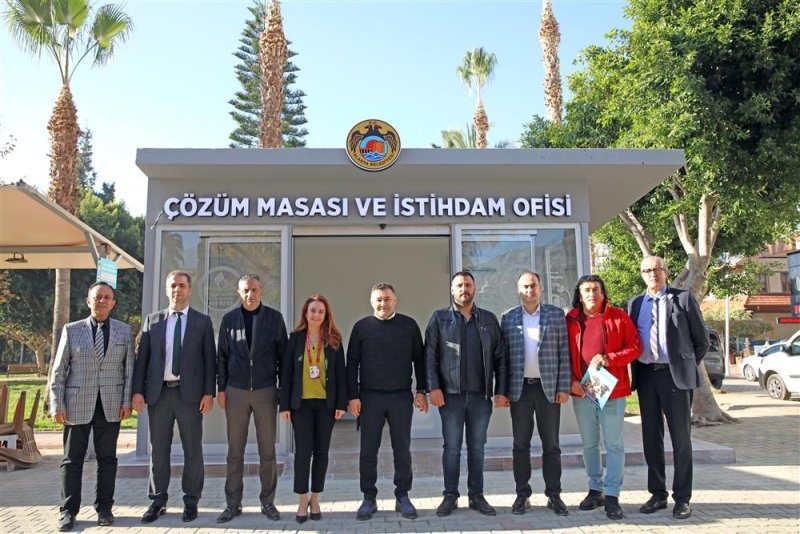 Alanya belediyesi çözüm masası ve istihdam ofisi mahmutlar’da hizmete girdi