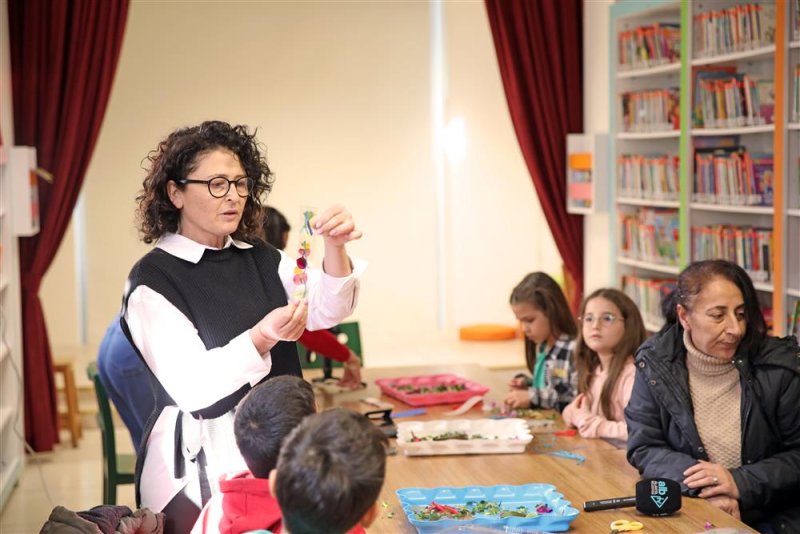 Alanya belediyesi’nin çocuklara özel yarıyıl etkinlikleri devam ediyor