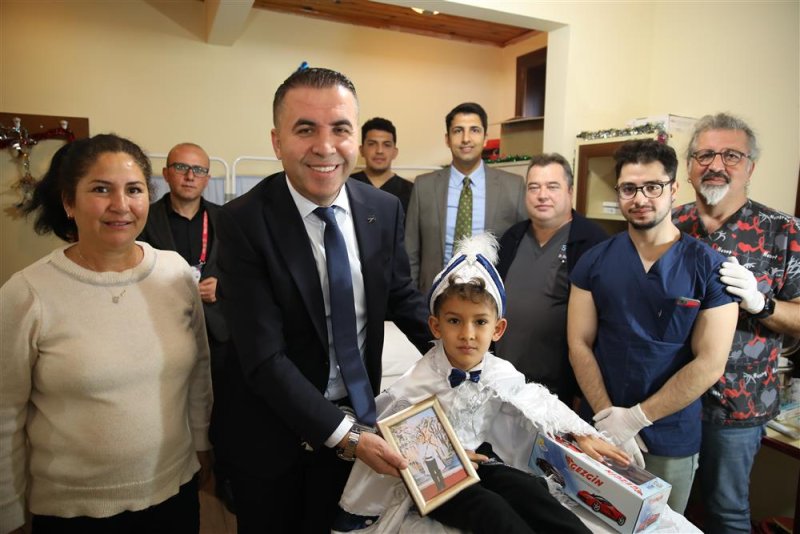 Alanya belediyesi’nin yeni yıldaki ilk sünnet organizasyonu başladı