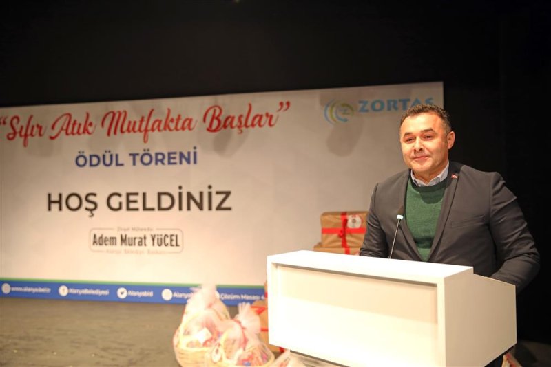 Hane halkının katılımı ile gerçekleşen sıfır atık mutfakta başlar yarışması sona erdi evlerde 5 ton 115 kg atık toplandı