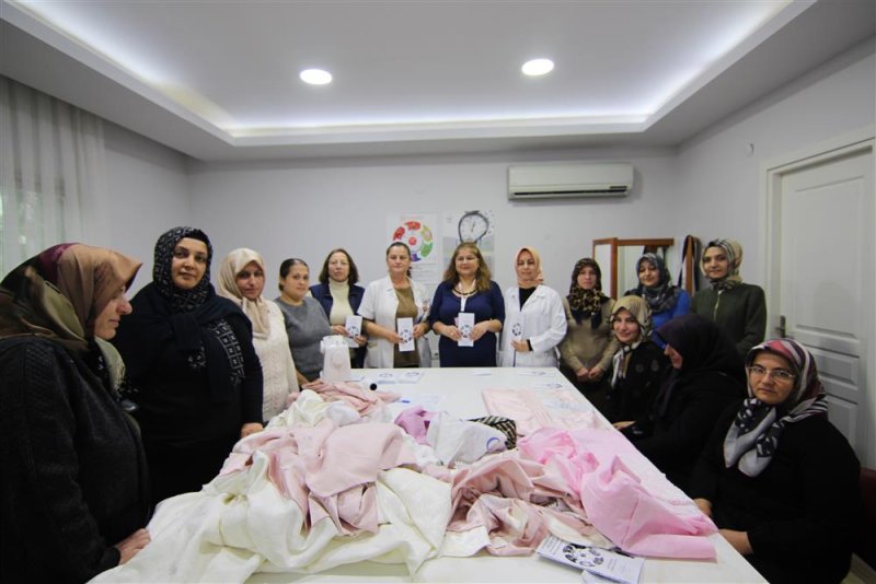 Konaklı el sanatları atölyesi’nde kanser semineri