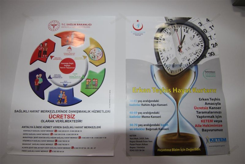 Konaklı el sanatları atölyesi’nde kanser semineri