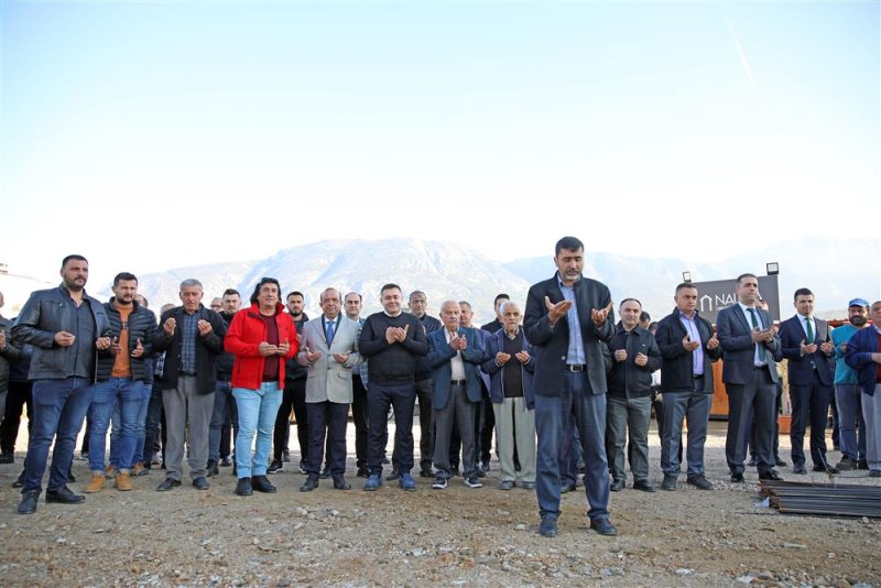 Mahmutlar hüsnü gönüllü sağlık ocağının temeli atıldı