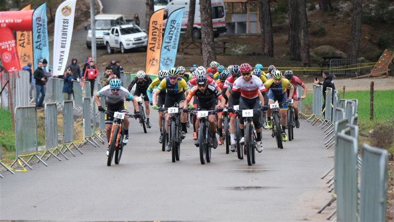 Uluslararası dağ bisikleti kupası c2 yarışı yapıldı
