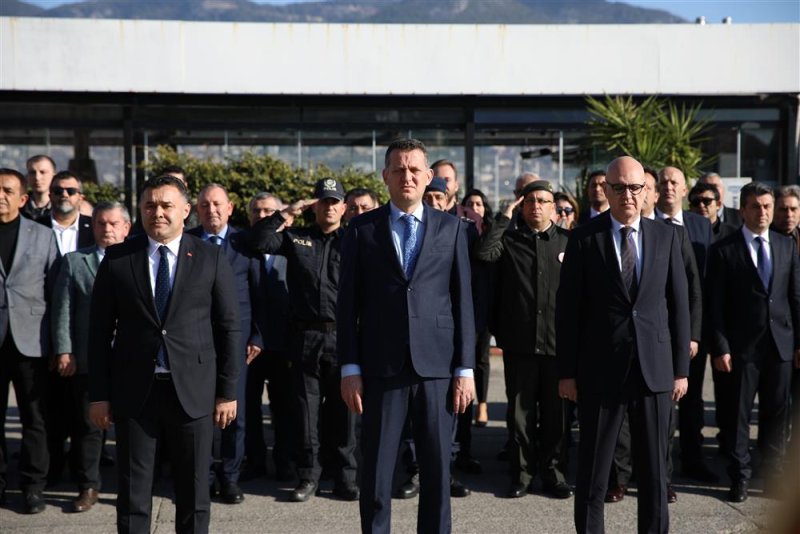 Atatürk’ün alanya’ya gelişinın 88. yıl dönümü törenle kutlandı