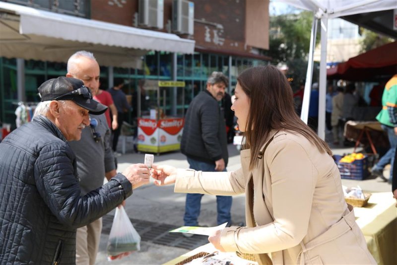 Alanya belediyesi dünya su günü’nde perlatör dağıtarak su tasarrufuna dikkat çekti