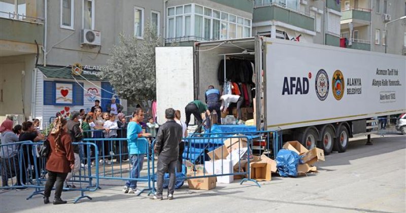 Alanya belediyesi gönül pınarı yaraları sarmaya devam ediyor