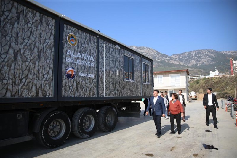 Alanya belediyesi konteyner ev kampanyasına destek sürüyor başkan yücel’den alanya kadınları yardımlaşma derneği’ne teşekkür