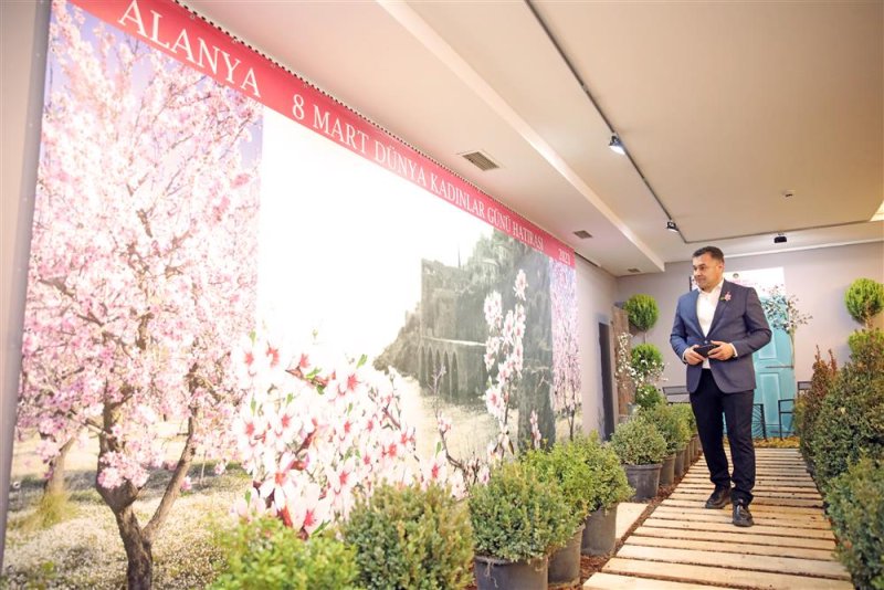 Alanya belediyesi’nden 8 mart’ta anlamlı etkinlik