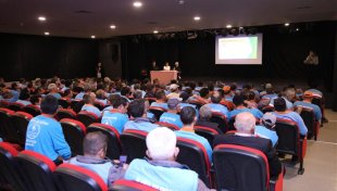 Alanya belediyesi personeline iş sağlığı ve güvenliği eğitimleri devam ediyor