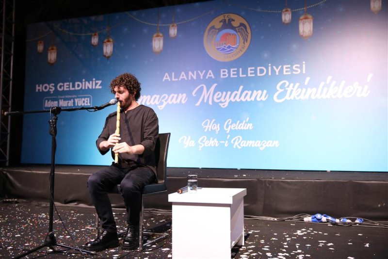 Alanya belediyesi ramazan meydanı kapılarını açtı