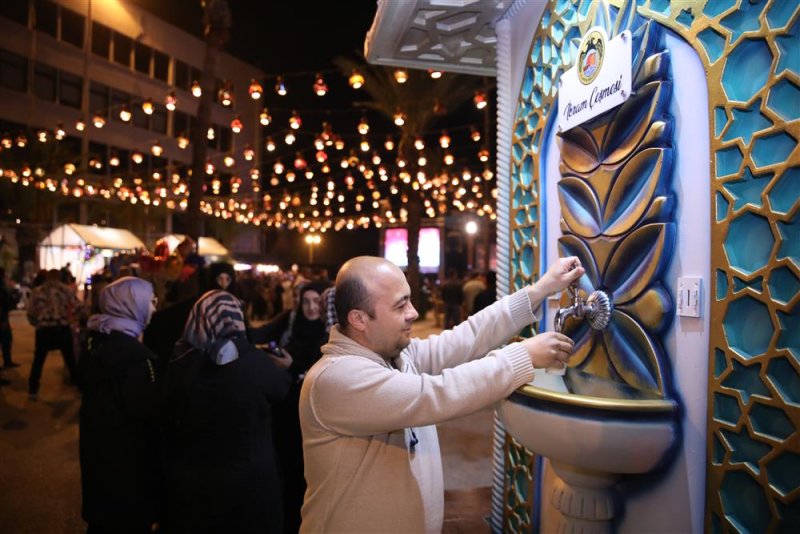 Alanya belediyesi ramazan meydanı kapılarını açtı