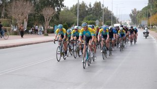Alanya cup uluslararası yol bisiklet yarışları yapıldı