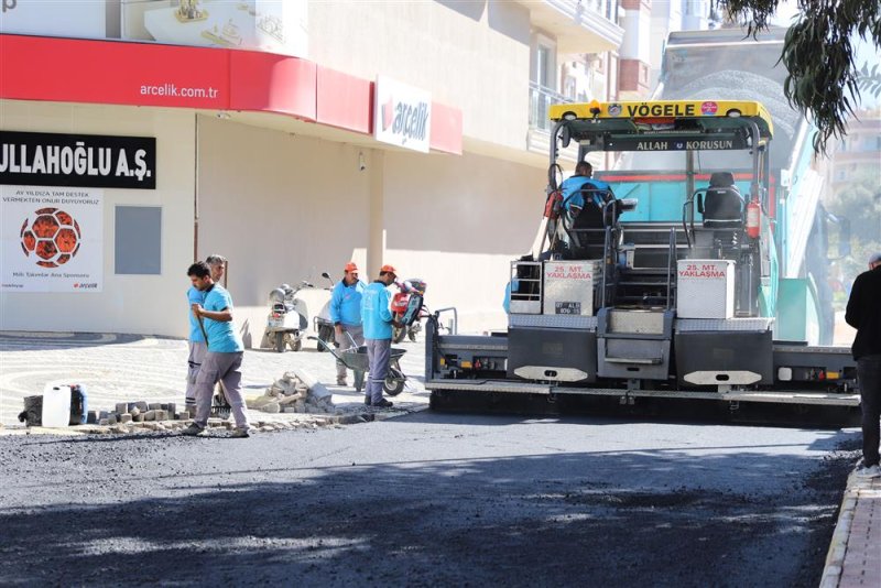 Alanya’nın caddeleri yenileniyor selam sokak yeni görünümü ile hizmette