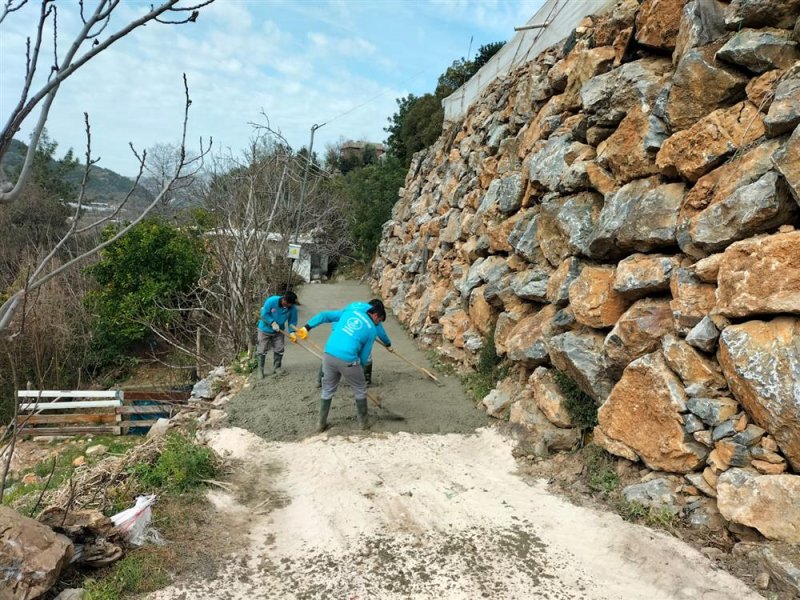 Başkan yücel'den engelli vatandaş için özel yol çalışması